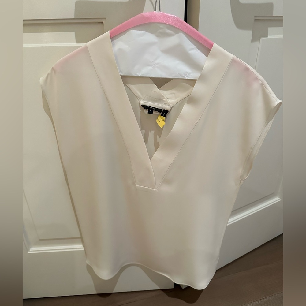 Theory silk blouse